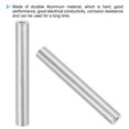 thumbnail image 4 of M3 Aluminum Spacers, 12 Pcs Metal Spacer Aluminum 3mm ID x 6mm OD x 50mm L Threaded Spacer Screw Standoff Round for RC Car Drones Motherboard, Silvery, 4 of 6