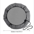 thumbnail image 2 of Jinsinto Rain Barrel Net, Rain Barrel Net Rain Barrel Cover Rain Barrel Net Cover Rain Barrel Rain Barrel Net Cover For Outdoor Garden (80cm Diameter Black), 2 of 5