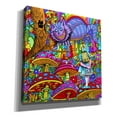 thumbnail image 2 of Epic Graffiti 'Cheshire Cat Alice' by Howie Green, Canvas Wall Art, 12"x12", 2 of 8