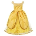 thumbnail image 2 of AoDai Princess Dress Up Belle Costume for Girls Birthday Cosplay Party with Accessories, 2 of 7