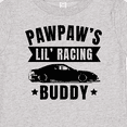 thumbnail image 4 of Inktastic Pawpaw's Lil' Racing Buddy with Car Silhouette Boys or Girls Baby T-Shirt, 4 of 5