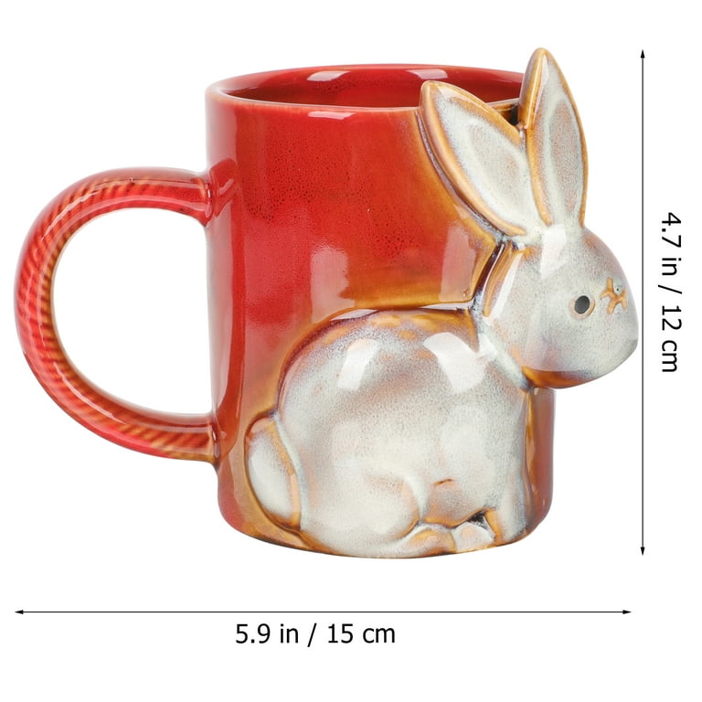 Adorable Bunny in a Cup