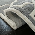 thumbnail image 5 of SAFAVIEH Chatham Giovanni Geometric Wool Runner Rug, Dark Gray/Ivory, 2'3" x 7', 5 of 10