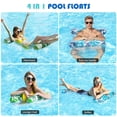 thumbnail image 2 of Pack de 2 balsas inflables Pool Floats para adultos Clothirily, 2 of 9