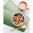 thumbnail image 3 of Green Ombre Kitchen Dish Towels for Drying Dishes Set of 2, Modern Gradient Abstract Art Waffle Weave Microfiber Hand Tea Bathroom Towels Quick Dry & Absorbent Towel 12x12, 3 of 7