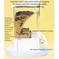thumbnail image 4 of Automatic Bird Feeder Transparent Food Container Acrylic Parrot Feeder Cage Accessories for Parrots Lovebirds Budgies Quakers Conures Canary, 4 of 8