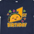 thumbnail image 4 of Inktastic 1st Birthday with Taco and Confetti Boys or Girls Baby T-Shirt, 4 of 5