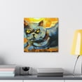 thumbnail image 2 of "Cat in Abstract Expressionism" - Canvas, 2 of 25