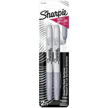 Sharpie Metallic Marker Set of 2, Silver