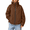 Coffee #08, variant on Waterproof Jackets for Women Casual Color Change Leopard Hooded Windbreaker Outdoor Daily Wear