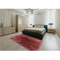 thumbnail image 5 of Ahgly Company Machine Washable Indoor Round Transitional Orange Area Rugs, 7' Round, 5 of 7