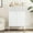 White, variant on Metal Locker Storage Cabinet with 2 Mesh Doors and Adjustable Shelves,Blue Metal Locker Cabinets,Coffee Bar Cabinet,Kitchen Pantry Storage Cabinets for Home,Sideboard,Office(40" H)