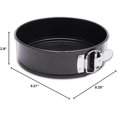 thumbnail image 5 of 9 Inch Non-stick Cheesecake Pan Springform Pan with Removable Bottom/Leakproof Cake Pan with 50 Pcs Parchment Paper - Black, 5 of 5