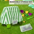 thumbnail image 2 of Water Table Cover with Toy Storage Bag,Kids Water Table Cover for Water Table,Water Table Accessories for Toddlers 1-3,Waterproof Protective Covers for Toddler Outdoor Toys (Green), 2 of 9