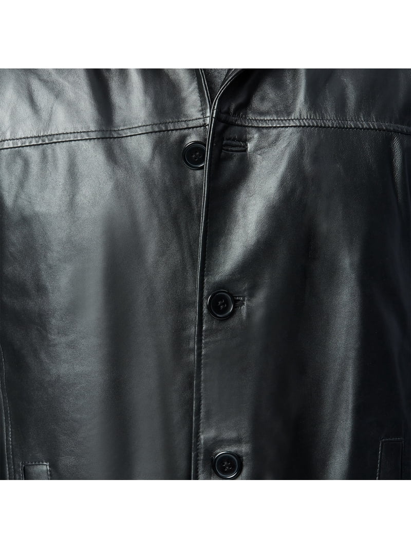 Lamb Car Leather Coat - Walmart.com