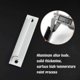 thumbnail image 3 of Exterior Balcony Door Handle, Exterior Door Handle, Patio Door Handle 4pcs White, 3 of 5