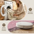 thumbnail image 5 of ODIKA Pink Print Leopard Rosette Motif Glam Spotted Border Abstract for Playroom, Bedroom, Reading Nook, Pet Friendly & Kids Safe Play, 5 of 7