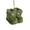 Green, variant on Plush Mini Boot Christmas Ornaments with Bows - Adorable Tree Decor for a Whimsical Holiday Display