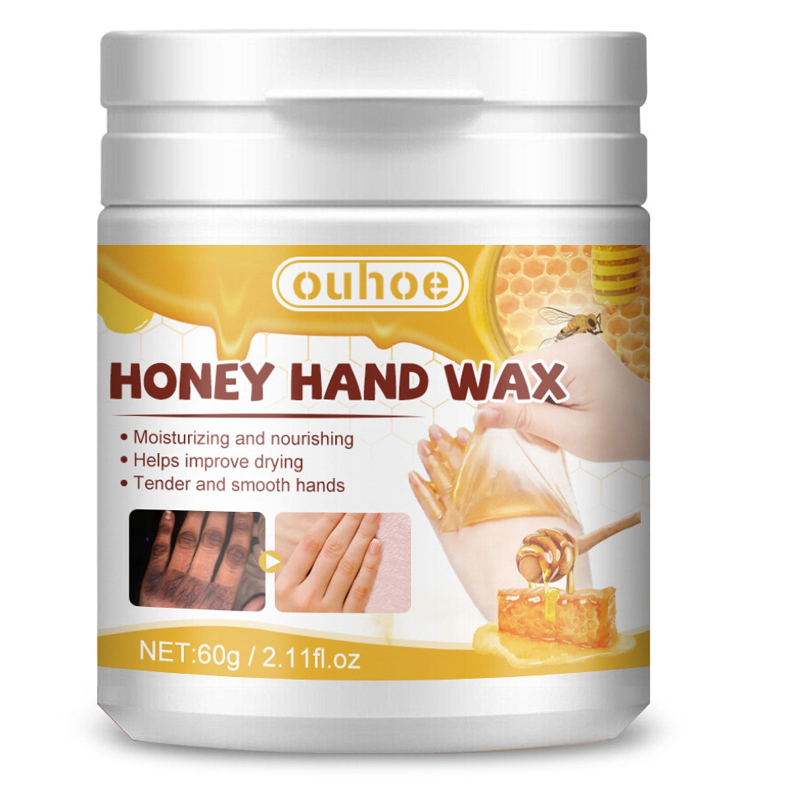 60g Honey Hands Moisturizing Wax Nourishing and Lubricating Removes Dry