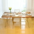 thumbnail image 3 of Yayeee Table Runner 90 inches Long Home Kitchen Dinning Party Decoration, Beige Fall Books, 3 of 7