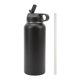 thumbnail image 1 of 32oz Insulated Water Bottle 304 Stainless Steel Leak Proof Vacuum Sports Kettle with Straw for Gym Biking Traveling Black, 1 of 5