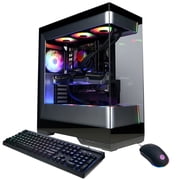 CyberPowerPC Gamer Supreme Gaming Desktop, AMD Ryzen 9 9900X3D, NVIDIA GeForce RTX 5070 12GB, 32GB DDR5, 1TB SSD, Black, SLC7700WSTV2