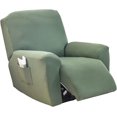 thumbnail image 1 of Recliner Slipcovers -Pieces Lazyboy Recliner Covers Recliner Couch Covers Recliner Chair Cover Non Slip Reclining Slipcovers with Storage Pockets Furniture Protector for Living Room, 1 of 8