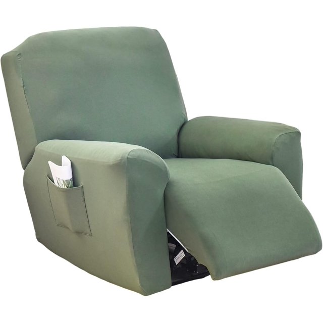 Recliner Slipcovers -Pieces Lazyboy Recliner Covers Recliner Couch Covers Recliner Chair Cover Non Slip Reclining Slipcovers with Storage Pockets Furniture Protector for Living Room