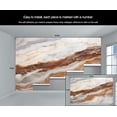 thumbnail image 5 of Modern Rendered Marble Wallpaper, Abstract Golden Cracks Wall Mural Poster Removable Mural Large 3D Wallpaper Home Decor For Bedroom Living Room 138"W x 100"H (Not Peel and Stick), 5 of 6