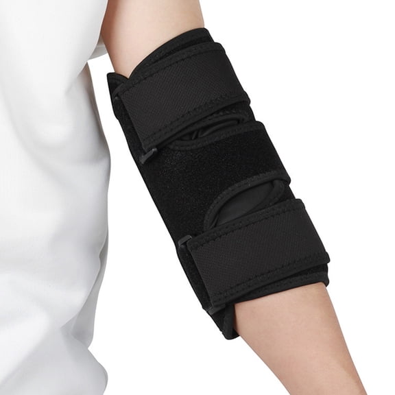Professional Elbow Support Stabilizer Sports Arm Brace Comfortable Night Sleep Compressions Elbow Brace with Splints