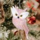thumbnail image 3 of Búho adorno colgante de Navidad, colgante de búho de plumas simuladas, decoraciones para árboles de Navidad para decoración de fiesta en casa, BLESIY Colgante colgante, 3 of 8