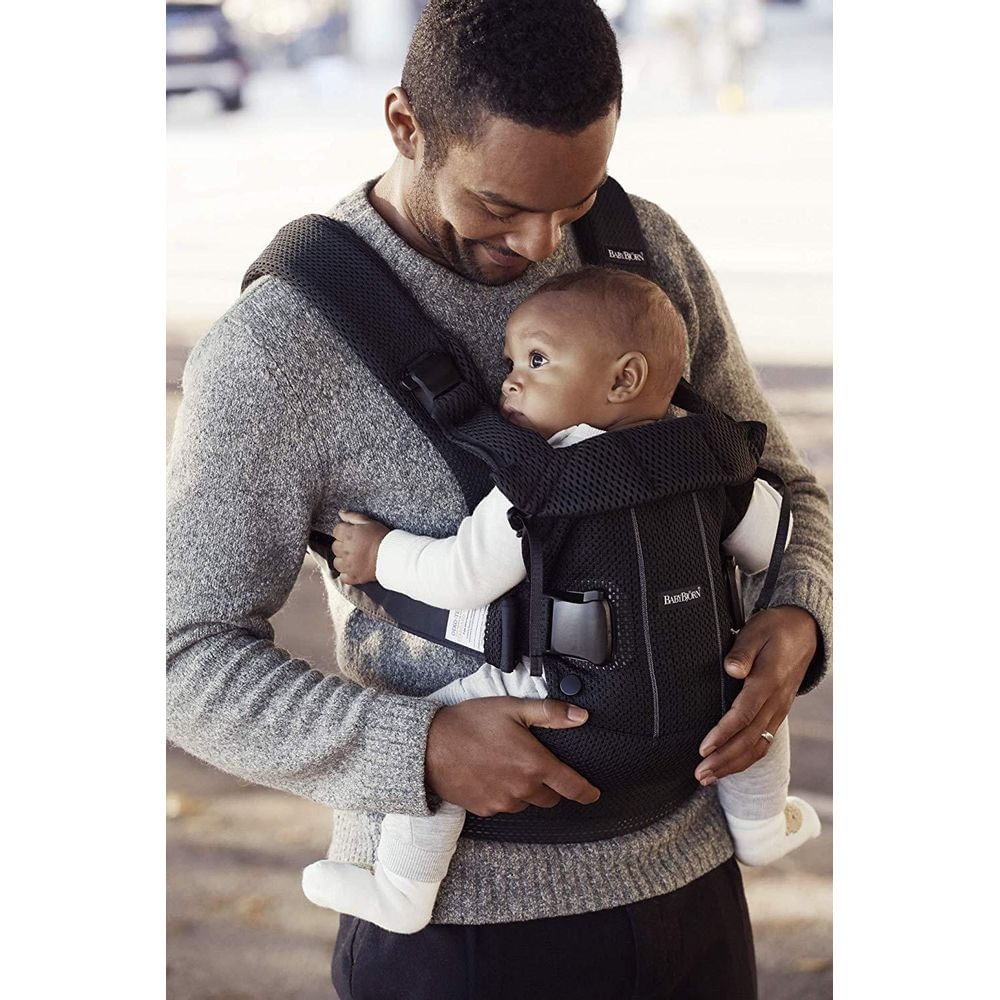 BabyBjorn Baby Carrier One Air, 3D Mesh, Black - image 2 of 2