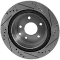 thumbnail image 2 of New Solid Brake Disc Compatible With Infiniti Nissan G35 Base 6 Cyl 3.5L Juke Nismo RS 4 Cyl 1.6L Rogue Special Edition 4 Cyl 2.5L 2003-2023 By 31349 900540 48880113 52126093, 2 of 3