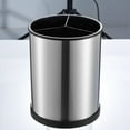 thumbnail image 2 of Stainless Steel Rotating Kitchen Utensil Holder  Stainless Steel Organizer Cooking And Serving Tools Organizer, 2 of 8