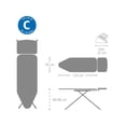thumbnail image 3 of Brabantia 136702 Funda de Planchar Metálico, C, 3 of 4