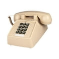 thumbnail image 3 of Teléfono con cable de diseño retro Strade Fareast Limited Beige, 3 of 8