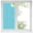 Blue, variant on Sky Blue Window Privacy Film, Coastal Blue Color Solid Background Rustic Farmhouse Frosted Glass Window Clings Static Cling UV Heat Blocking Reusable Door Sticker for Bathroom 19.6 x 39.3 Inch
