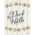 thumbnail image 2 of Sherrill, Kate 12x14 Gold Ornate Wood Framed with Double Matting Museum Art Print Titled - Deck the Halls    E, 2 of 4