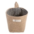 thumbnail image 2 of Cesto de Lino de Algodón para Colgar Ropa, Bolsa Organizadora de Almacenamiento, Cesta Plegable, Contenedor Para Dormitorio, Dispositivo de Oficina, 2 of 2