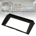 thumbnail image 4 of Black Car Radio Fascia Panel for 3 2003-2009, 9 Inch 2 Din Car Stereo Radio Fascia, Navigation Radio Bezel Dash Panel Face Plate Audio Panel Frame, 4 of 7
