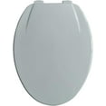 thumbnail image 2 of J&V Textiles Elongated Toilet Seat With Easy Clean & Change Hinge White, 2 of 3