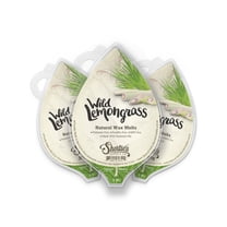 Wild Lemongrass Soy Wax Melts 3 Pack - All Natural   Essential Oils   Phthalate Free