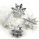 thumbnail image 4 of Decoración colgante de copo de nieve 3D con cuerda 12 cm / 17 cm / 22 cm (2 piezas para cada tamaño) CACAGOO Decoración de copo de nieve, 4 of 7