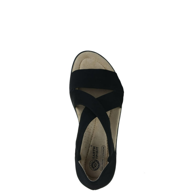 Earth Spirit Womens Crossband Sandals Walmart