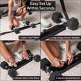 thumbnail image 3 of Hip thrust hip bridge trainer yoga exercise dumbbell waist weight-bearing belt fitness thrust auxiliary belt, 3 of 4