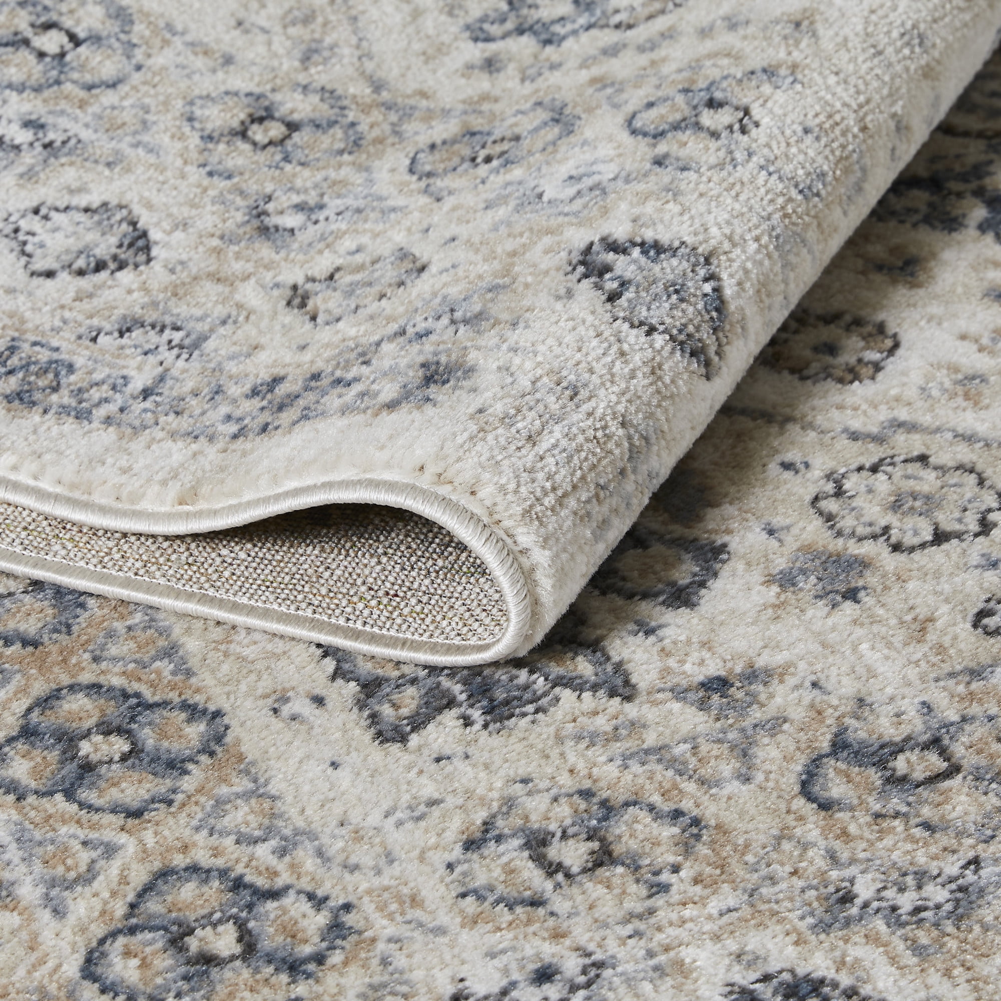 Loomaknoti Kehleigh Awester 5' x 7' Blue Oriental Indoor Area Rug