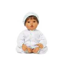 Madame Alexander 19-inch Newborn Nursery Baby Doll, Baby Face, Medium Skin Tone/Brown Eyes/Brown Hair