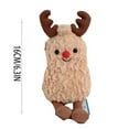 thumbnail image 3 of Jellycat Muñeca De Peluche De Comida De Juguete Relleno De Reno De Cacahuete, Juguetes De Peluche Suaves De 16 cm, 3 of 4