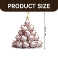 thumbnail image 3 of HomelyJoy Pet Christmas Ornaments for Tree, Assorted 2D Animal Hanging Decorations, Fun Gift for Dog Cat Owners, Festive Home & Christmas Party Supplies for Pet Lovers, 3 of 9