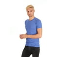 thumbnail image 2 of Pacific 3 Pack of Men's Fitted Soft Rayon Performance Short-Sleeve Crew Neck T-Shirt, 2 of 4